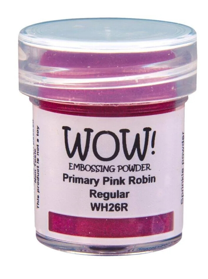 WOW! Primary Embossing Powder Regular - Pink Robin