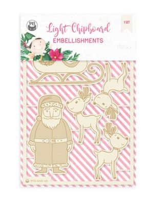 Santa's Workshop - Chipboard Embellishments 02