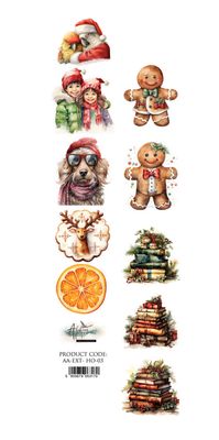 Alchemy Of Arts HO-HO-HO - 3 2x12 Single Sheet