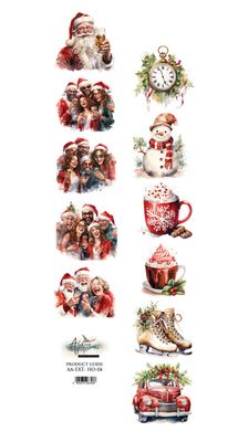 Alchemy Of Arts HO-HO-HO - 4 2x12 Single Sheet