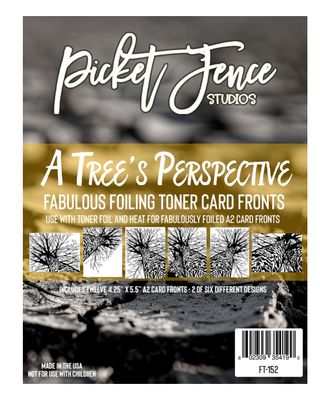 Fabulously Foiling Toner A2 Card Fronts - A Tree's Perspective (12pk)