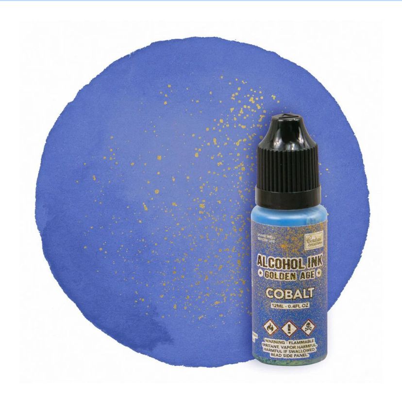 Couture Creations Alcohol Ink Golden Age - Cobalt 12ml