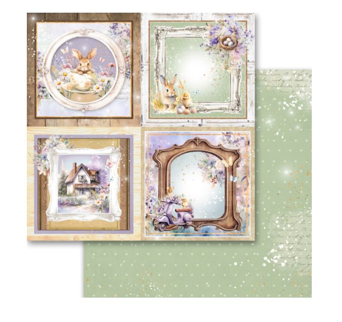 Memory Place Lavender Love - Enchanting 12x12 Patterned Paper Single Sheet