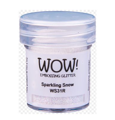 WOW! Embossing Glitter - Sparkling Snow, Regular