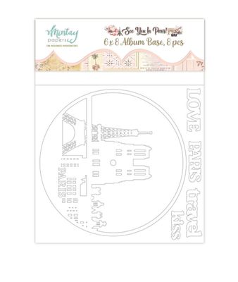 See You In Paris - 6x8 Chipboard Album