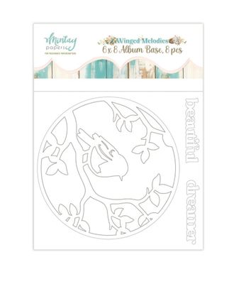 Winged Melodies - 6x8 Chipboard Album