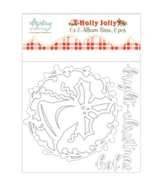 Holly Jolly - 6x8 Chipboard Album
