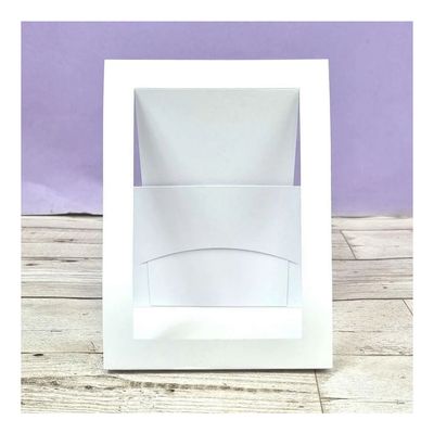 Easel Apeture - Luxury Shaped Card Blanks &amp; Envelopes