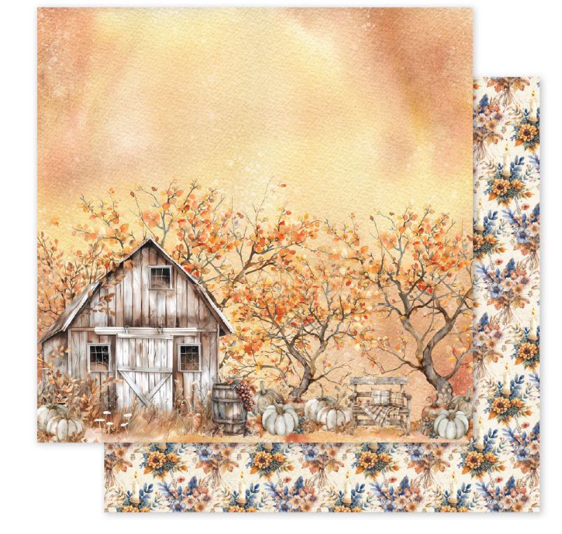 Golden Days Basics C - 12x12 Single Sheet