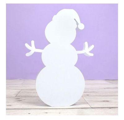 Hunkydory Luxury Shaped Card Blanks &amp; Envelopes - Snowman