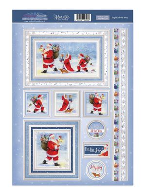 Hunkydory Crafts Topper Favorites - Jingle All The Way