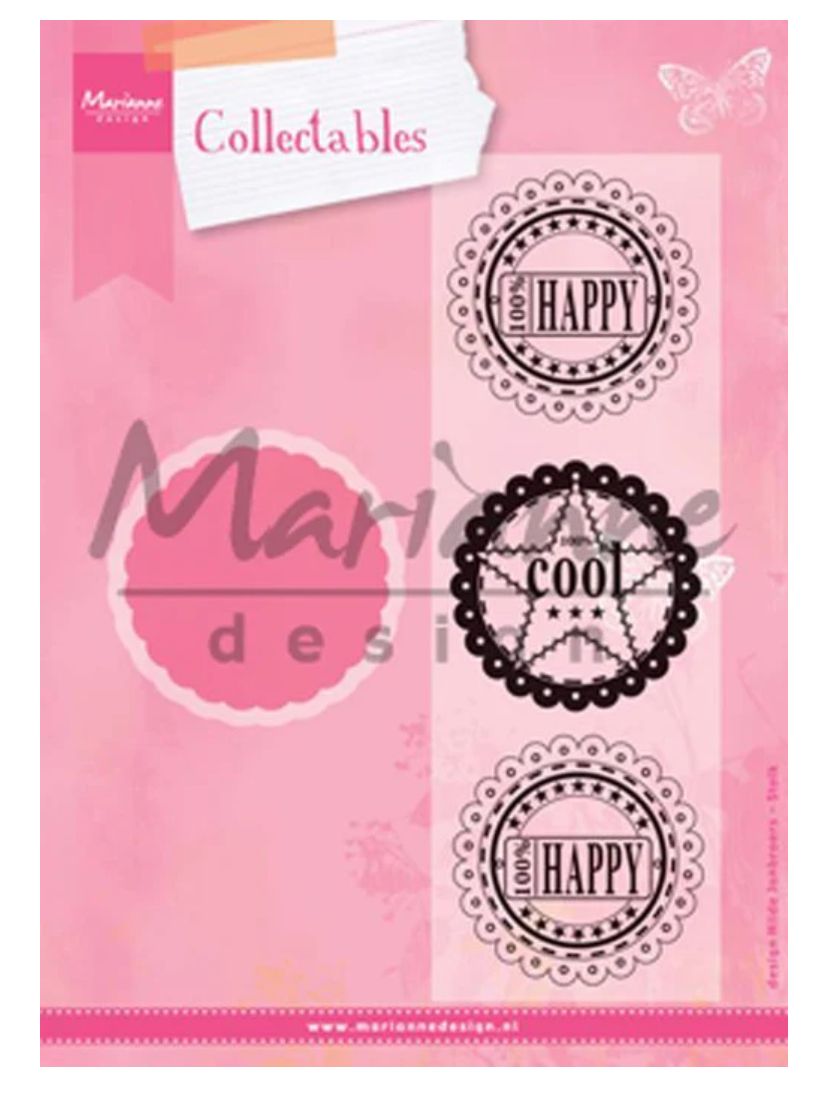 Marianne Designs - Collectables Scallop Die &amp; Sentiment