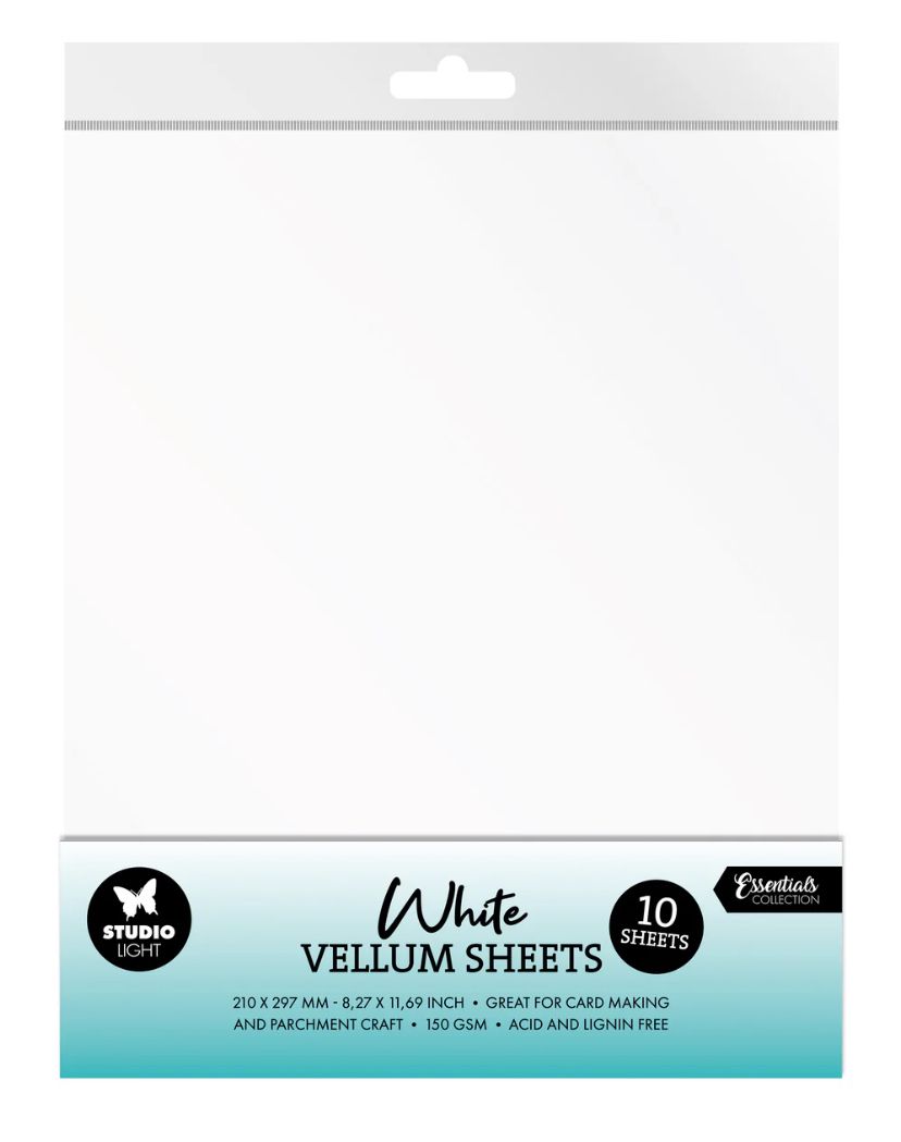 Studio Light - A4 Vellum Pck 10 Sheets