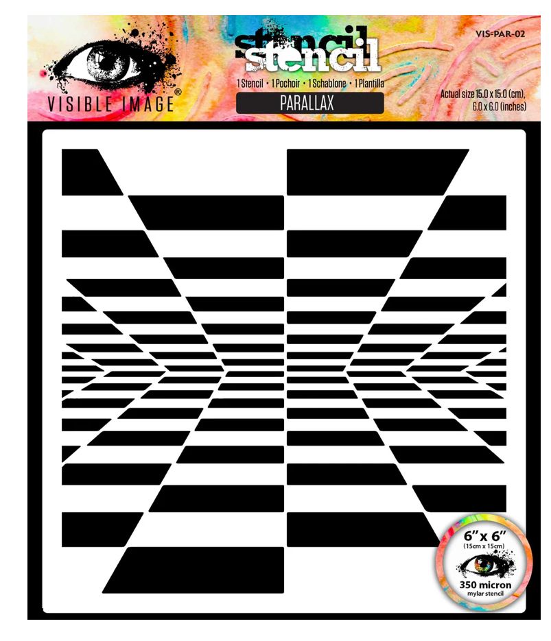Parallax - 6x6 Stencil