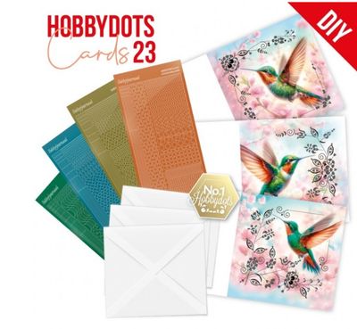 Fibd It Trading Berries Beauties - DIY Hobby Dots &amp; Do Cards 023 Hummingbirds