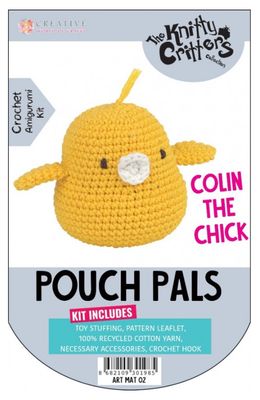 Find It Trading - Pouch Pals Arigurumi Crochet Kit Colin The Chick