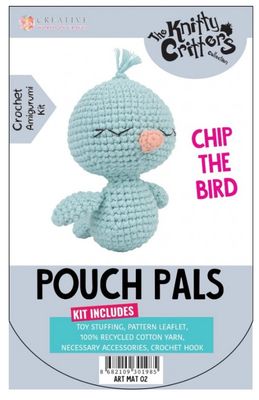 Find It Trading - Pouch Pals Arigurumi Crochet Kit Chip The Bird