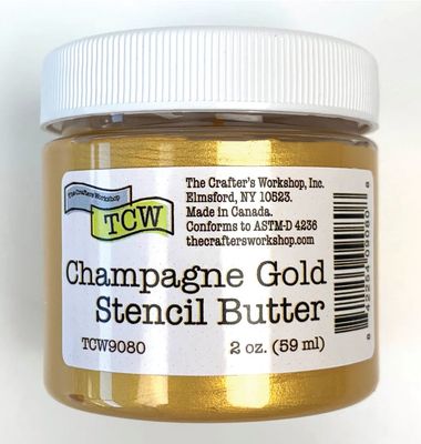 The Crafter's Workshop Inc - Champagne Gold Stencil Butter (59ml)