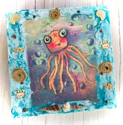 Kids Workshop - Mixed Media Canvas Ages 9-13