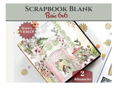 Craftreat Scrapbook Template - Basic 6x6