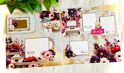 3Quarter Designs - 12x12  Double Page  Layout Kit