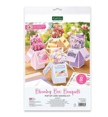 Katy Sue - Blooming Box  Bouquets, Pop Up Card Making Kit