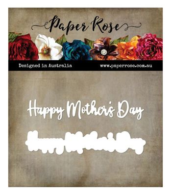 Paper Rose - Happy Mother's Day Layered Die