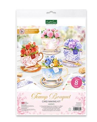 Katy Sue - Teacup Bouquet Card Making Kit