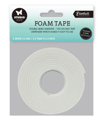 SL Essentials - Doublesided Foam Tape 3mm Thick,  0.6mm Wide