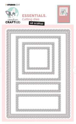 SL Essentials - CCL Scalloped Square Cutting Die 1PC
