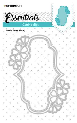 SL Essentials - Classic Label Floral Cutting Die 2pcs