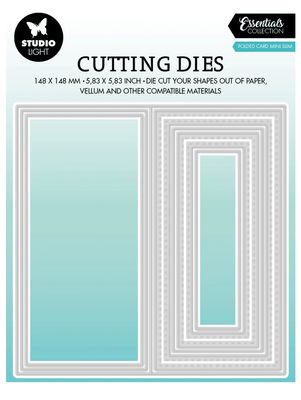 SL Essentials - Folded Card Mini Slimline Cutting Die 9pcs