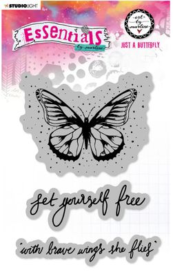 ABM - Just A Butterfly Stamp 1pc