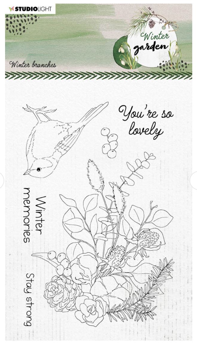 SL Essentials - Winter Garden Winter Branches Stamp 1pc