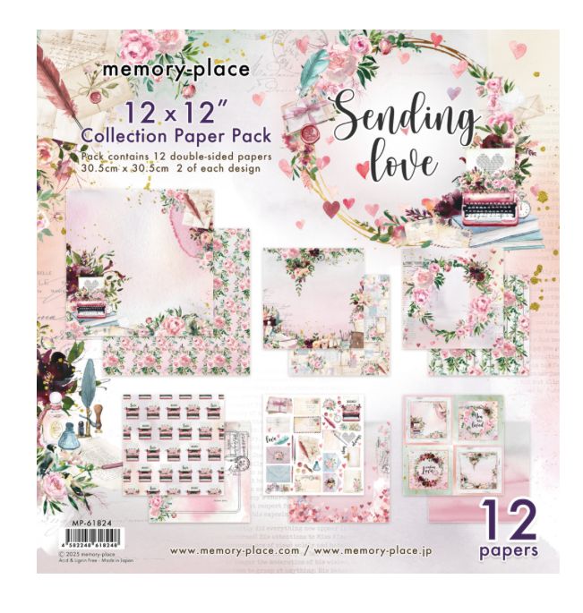 Memory Place - Sending Love 12x12 Collection Pack