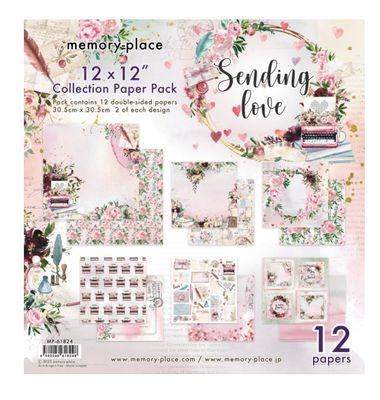 Memory Place - Sending Love 12x12 Collection Pack