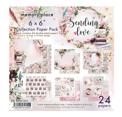 Memory Place - 6x6 Sending Love Collection Pack