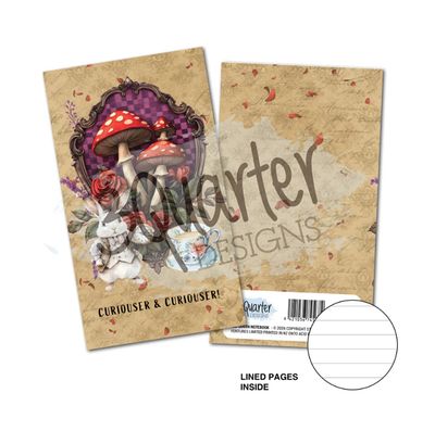 3Quarter Design - Mini Notebook Red Queen