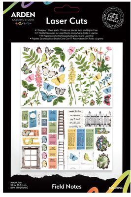 Arden Creative Studio - Field Notes Laser Cuts