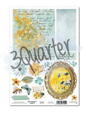 3Quarter Design - Mini Project Sheet Honey Fields