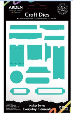 Arden Creative Studio -  Everyday Elements Craft Die Set Maker Series
