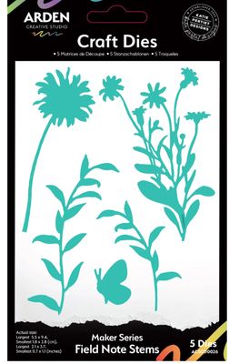 Arden Creative Studio - Field Note Stems Craft Die Makers Series