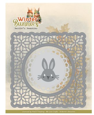 Find It Trading - Berries Beauties Winter Bunny Bunny Frame