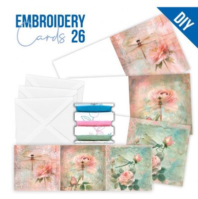 Find It Trading - DIY Hobbydots Stitch &amp; Do Embroidery Cards 01 Blue Birds