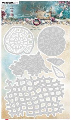 SL JMA- Tide Of Hope Deep Sea Decoration Die 6pcs