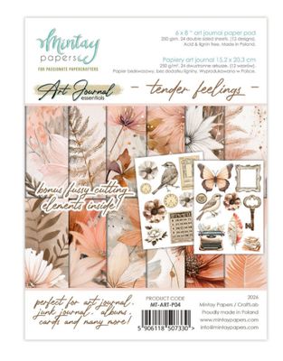 Mintay - Tender Feelings 6x8 Art Journal Paper Pad