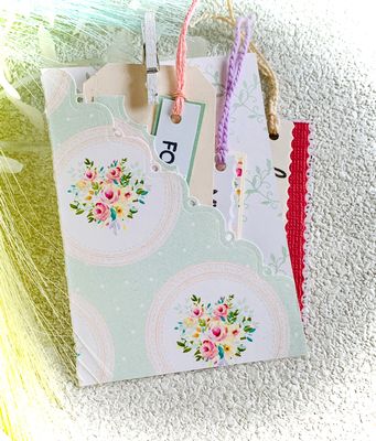 Artist Trading Cards - Interactive Pocket ATC And Beaded Tassle