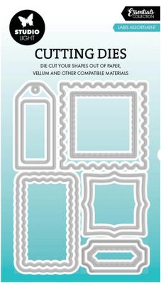SL Essentials - Label Assortment Cutting Die 10pcs