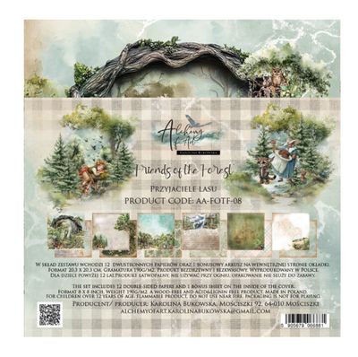 Alchemy Of Arts - Friends Of The Forest 8x8 Paper Collection