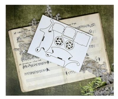 Alchemy Of Arts - Friends Of The Forest Chipboard Wheelbarrow